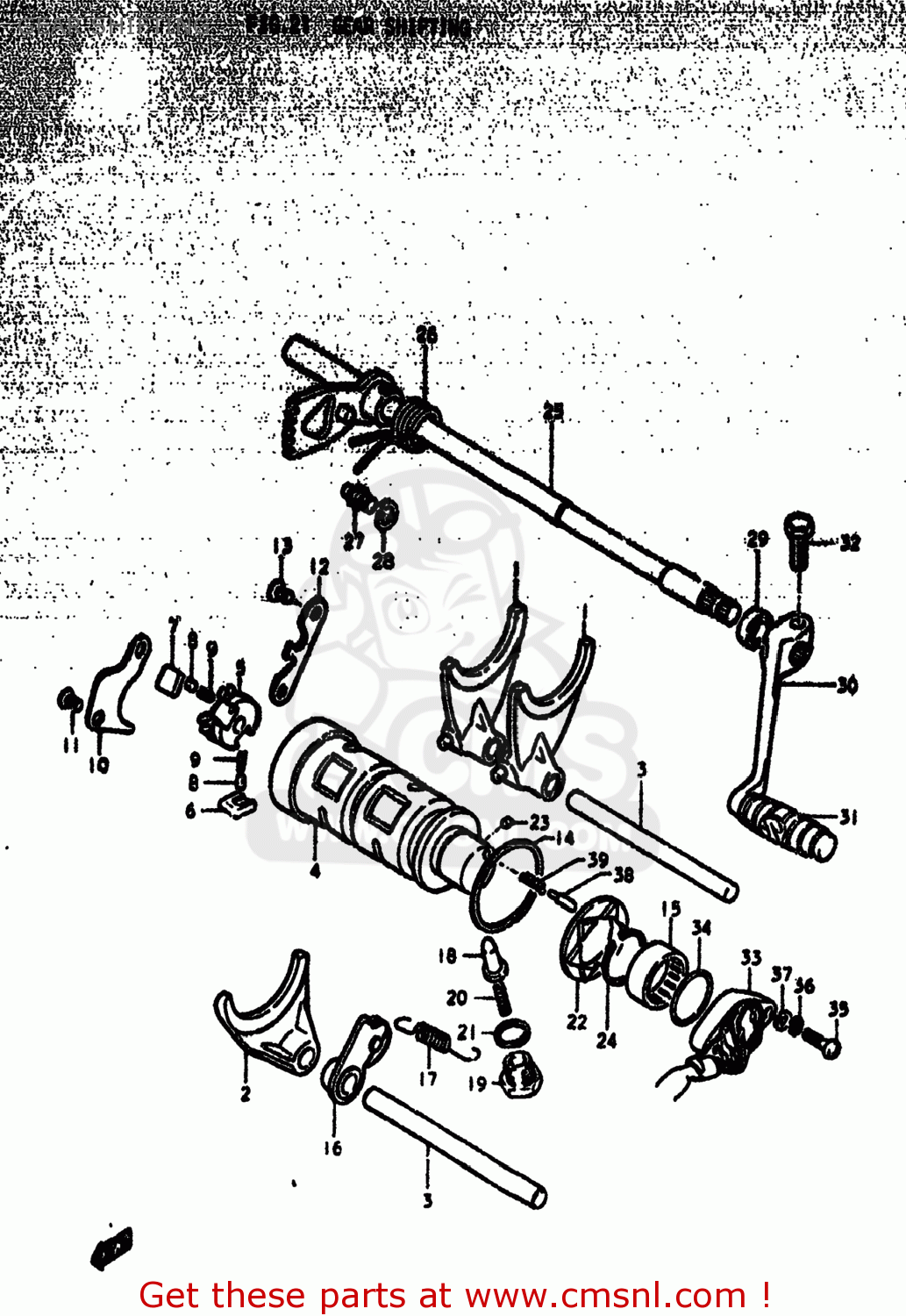 GEAR SHIFTING GS750C 1978 (C) USA (E03)