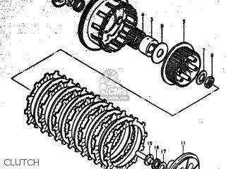 CLUTCH - GS750C 1978 (C) USA (E03)
