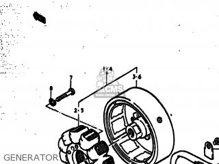 GENERATOR - GS750C 1979 (N) USA (E03)