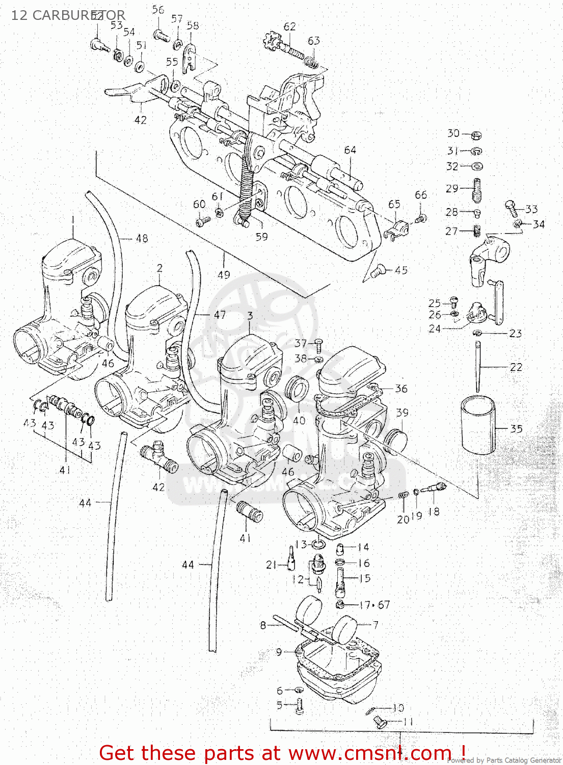 12 CARBURETOR GS750C
