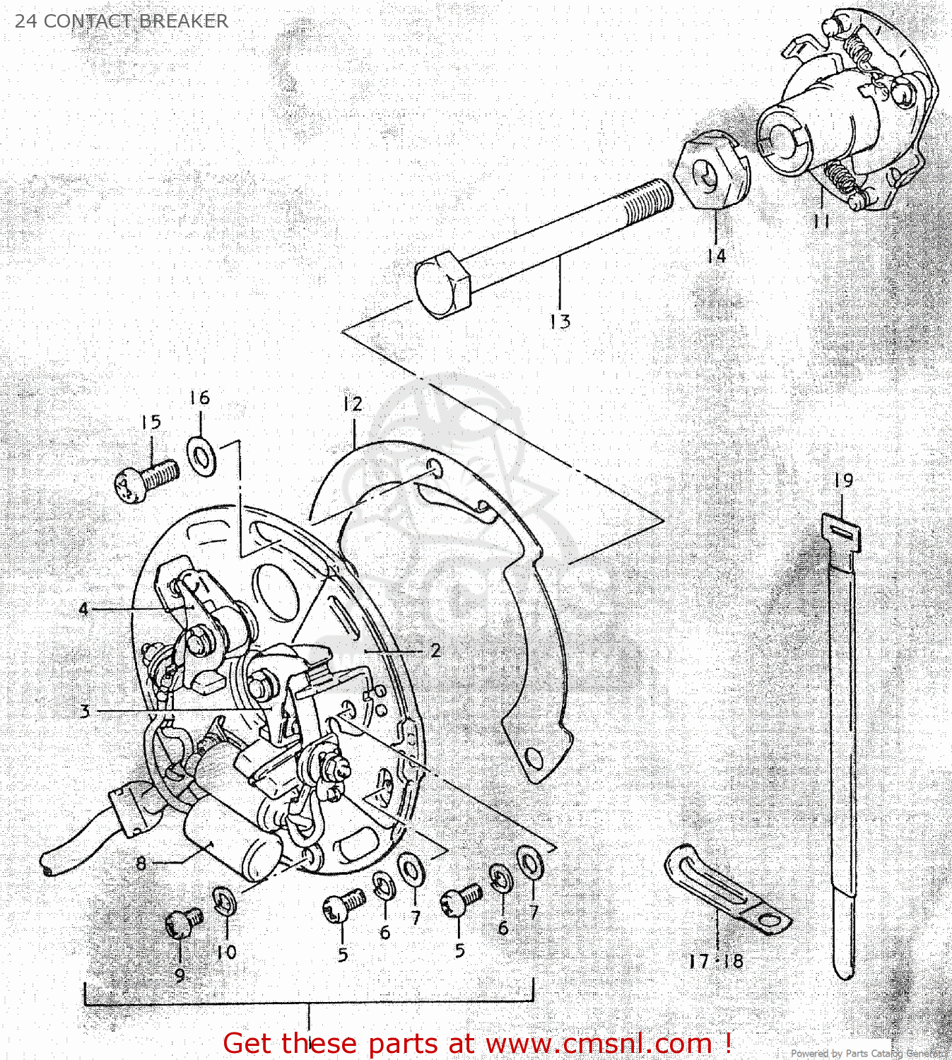 24 CONTACT BREAKER GS750C