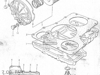 7 OIL PAN - GS750C