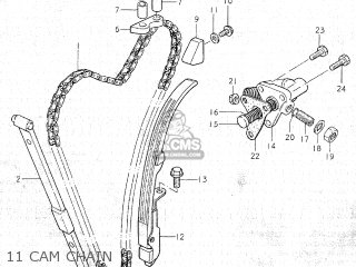 11 CAM CHAIN - GS750C