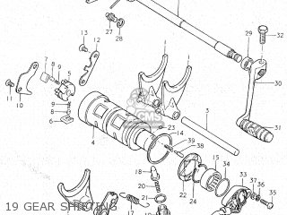 19 GEAR SHIFTING - GS750C