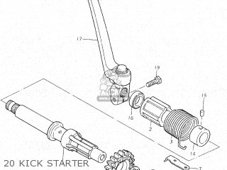 20 KICK STARTER - GS750C