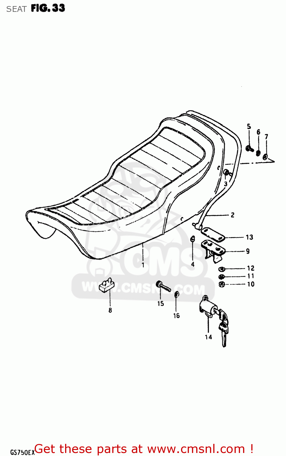 SEAT GS750E 1980 (T) USA (E03)