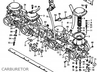 CARBURETOR - GS750E 1980 (T) USA (E03)