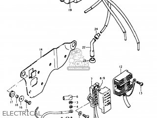 ELECTRICAL - GS750E 1981 (X) USA (E03)