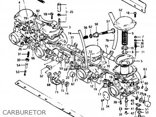 CARBURETOR - GS750E 1982 (Z) USA (E03)