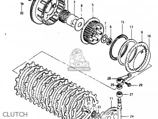 CLUTCH - GS750E 1982 (Z) USA (E03)