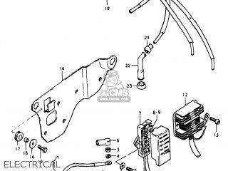ELECTRICAL - GS750E 1982 (Z) USA (E03)