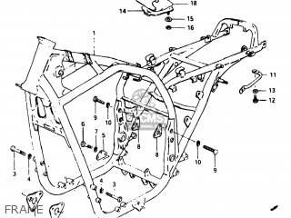 FRAME - GS750E 1982 (Z) USA (E03)