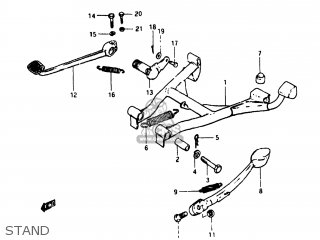 STAND - GS750E 1982 (Z) USA (E03)