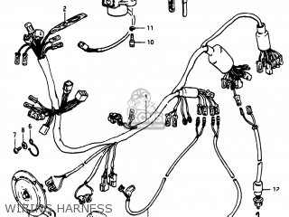 WIRING HARNESS - GS750E 1982 (Z) USA (E03)