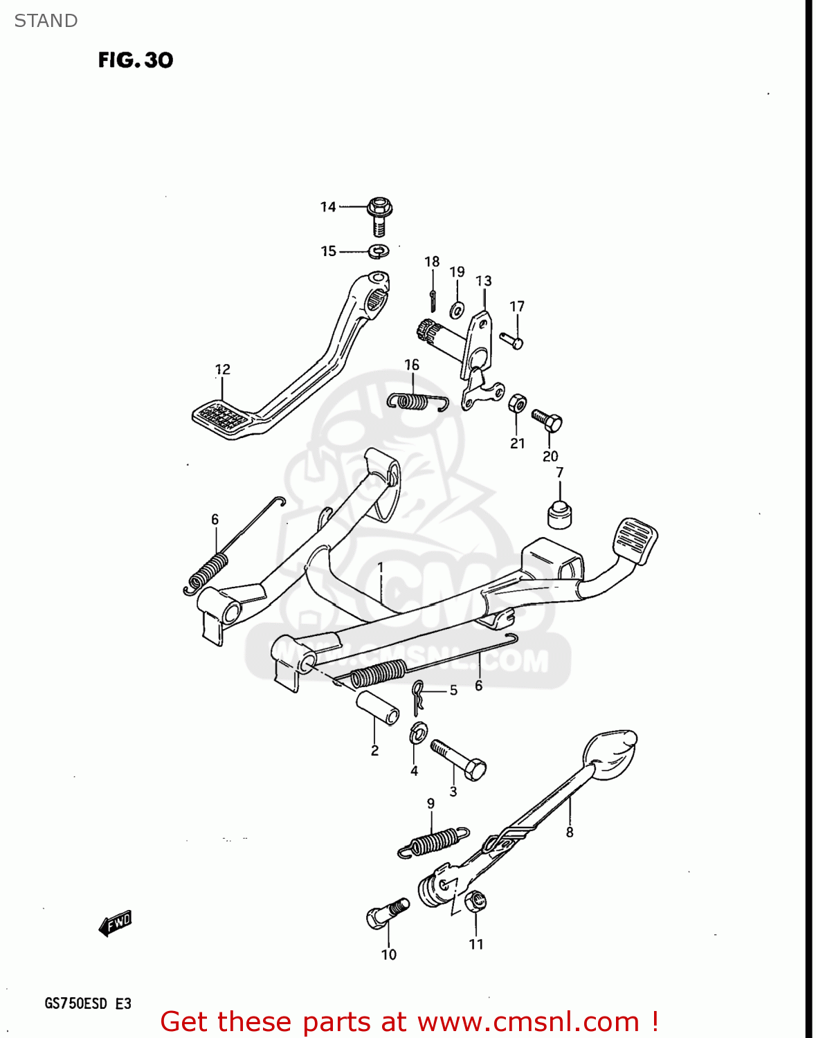STAND GS750E 1983 (D) USA (E03)