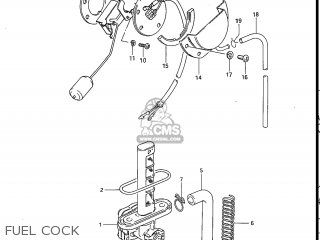 FUEL COCK - GS750E 1983 (D) USA (E03)