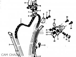 CAM CHAIN - GS750EC 1979 (N) USA (E03)