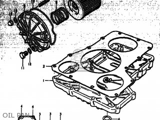 OIL PAN - GS750EC 1979 (N) USA (E03)