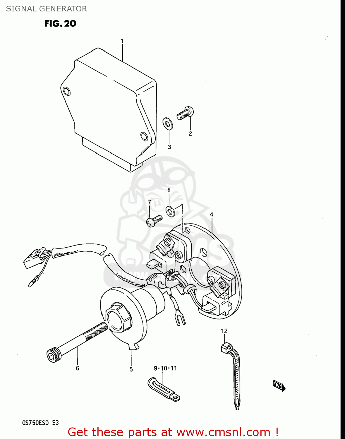 SIGNAL GENERATOR GS750ES 1983 (D) USA (E03)