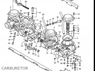 CARBURETOR - GS750ES 1983 (D) USA (E03)