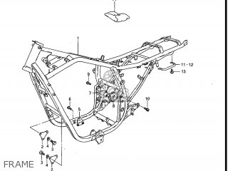 FRAME - GS750ES 1983 (D) USA (E03)