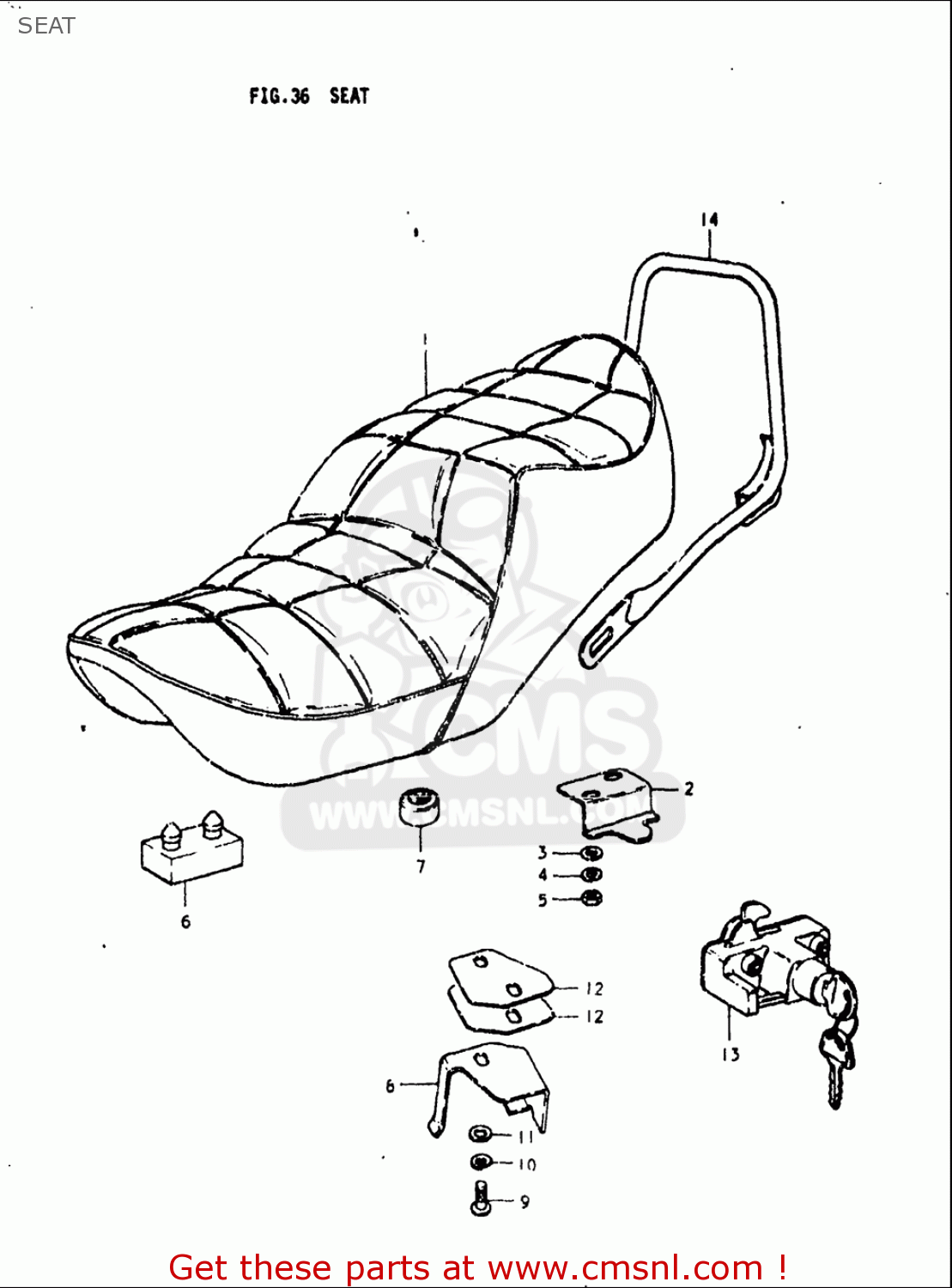 SEAT GS750L 1979 (N) USA (E03)