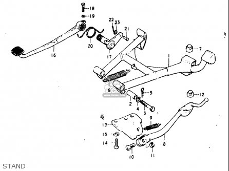STAND - GS750L 1979 (N) USA (E03)