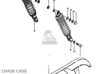 CHAIN CASE - GS750L 1980 (T) USA (E03)