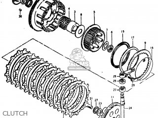 CLUTCH - GS750L 1980 (T) USA (E03)