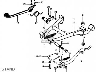 STAND - GS750L 1980 (T) USA (E03)