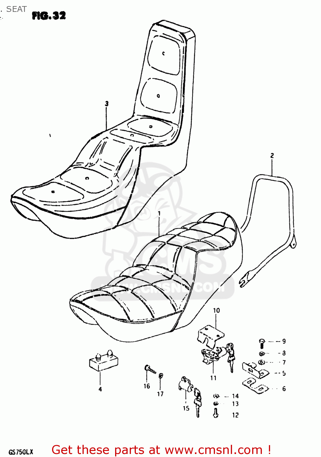 SEAT GS750L 1981 (X) USA (E03)