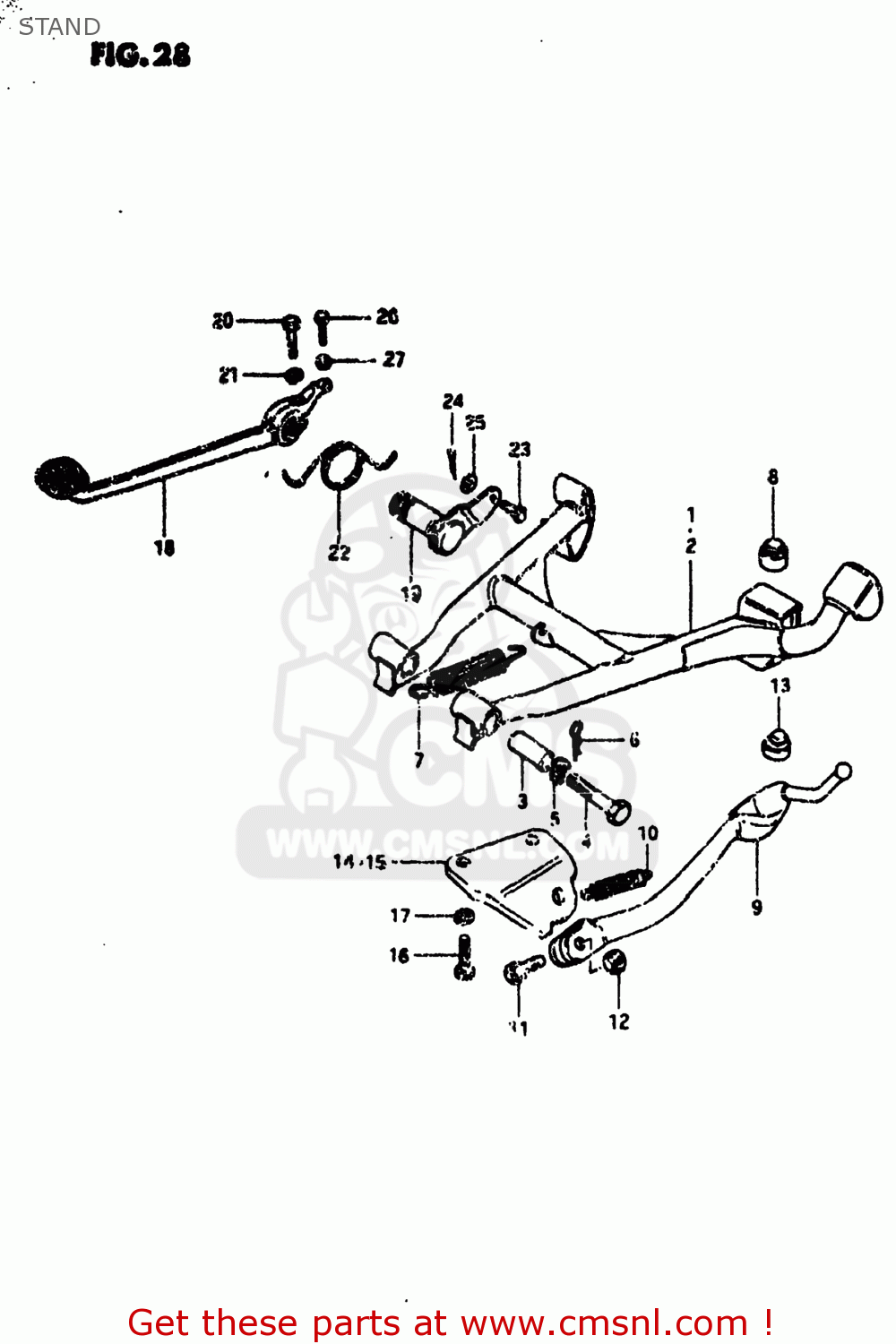 STAND GS750L 1981 (X) USA (E03)