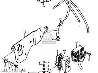 ELECTRICAL - GS750L 1981 (X) USA (E03)