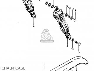 CHAIN CASE - GS750T 1982 (Z) USA (E03)