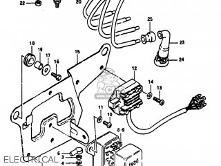 ELECTRICAL - GS750T 1982 (Z) USA (E03)