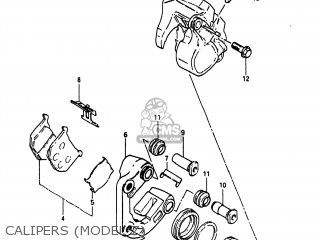 Suzuki GS750T 1983 (D) USA (E03) parts lists and schematics