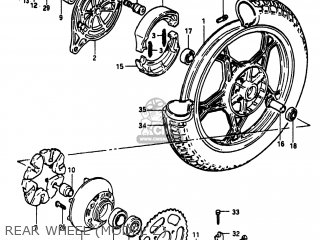 Suzuki GS750T 1983 (D) USA (E03) parts lists and schematics