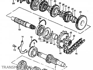 Suzuki GS750T 1983 (D) USA (E03) parts lists and schematics