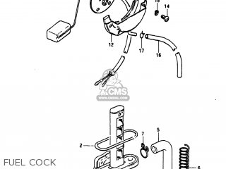 FUEL COCK - GS750T 1983 (D) USA (E03)