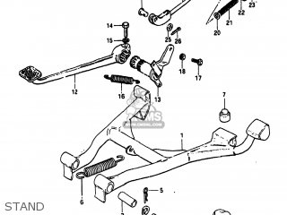 STAND - GS750T 1983 (D) USA (E03)