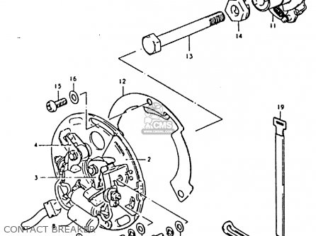 CONTACT BREAKER - GS850 1986 (G) GENERAL EXPORT (E01)