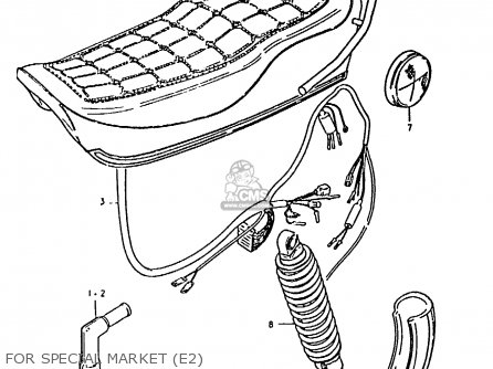 FOR SPECIAL MARKET (E2) - GS850 1986 (G) GENERAL EXPORT (E01)