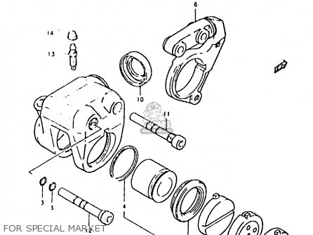 FOR SPECIAL MARKET - GS850 1986 (G) GENERAL EXPORT (E01)