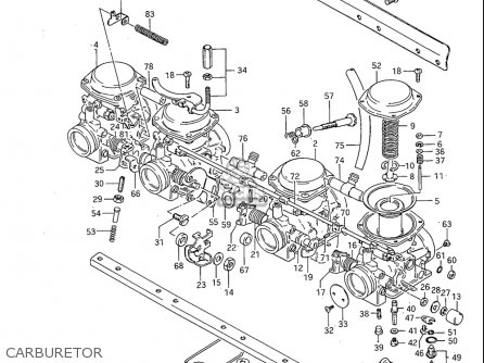 Suzuki Gs850 Gl 1982-1983 (usa) parts list partsmanual partsfiche