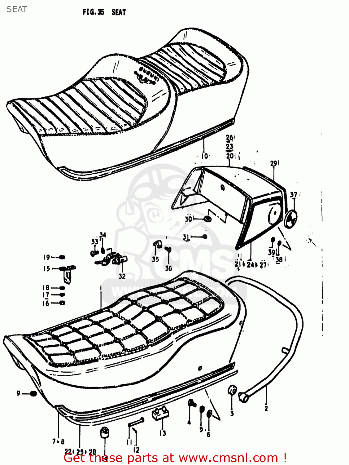 SEAT GS850G 1979 (N) USA (E03)