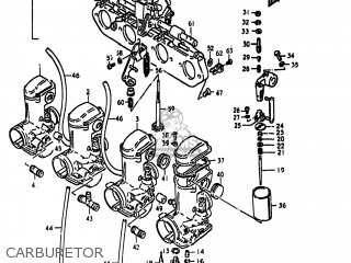 CARBURETOR - GS850G 1979 (N) USA (E03)