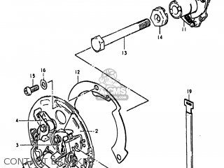 CONTACT BREAKER - GS850G 1979 (N) USA (E03)