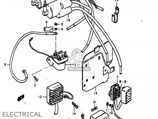 ELECTRICAL - GS850G 1979 (N) USA (E03)
