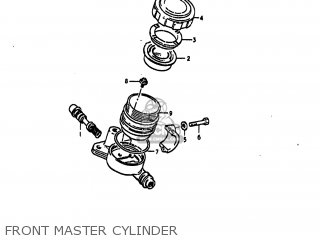 FRONT MASTER CYLINDER - GS850G 1979 (N) USA (E03)