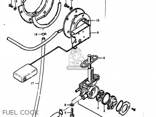 FUEL COCK - GS850G 1979 (N) USA (E03)